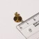 Fundamentals for corn with plugs, a platform of 10 mm, steam, color gold