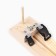 A set for weaving from a paracord, 10 items, with a wooden machine, needles, fastxes