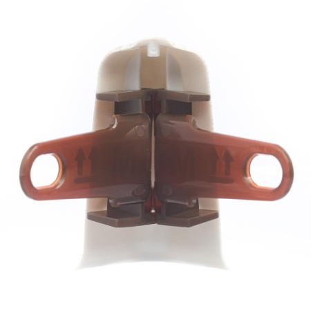 Outdoor angle (external) with a fastener for a skirting board of 55mm "decoration", 253 pacifier gray-2