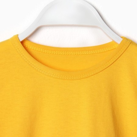 Платье для девочки, цвет манго, рост 98-104 см-7