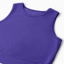 Top female, purple color, size 44 (s)