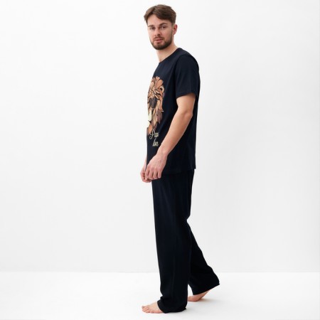 Pajama men's (T -shirt and trousers) KAFTAN "Lion" Size 52-2