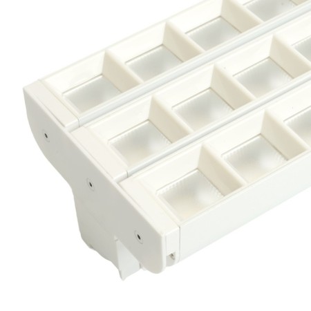 Snow -phase track lamp for Feron AL124, IP40, LED, 3x30 W, 547x103x75 mm, white color.-6