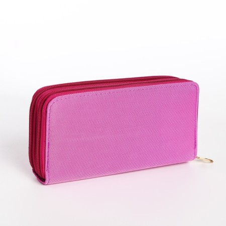 Women's wallet on lightning, lilac color-1