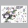 Stick plastic interior color "Baby with a huge bouquet" 40x60 cm