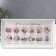 Photo frame plastic in 12 photos 5x5 cm "Baby" white 20.5x38 cm