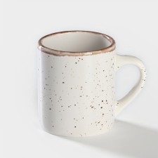 Porcelain mug Punto Bianca, 350 ml