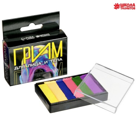 Aquagram for the face and body, 6 colors-2