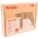 Shock drill Kress KU310, 220 V, 650 W, 3000 rpm, 45000 beats/min, 0-13 mm, handle, box