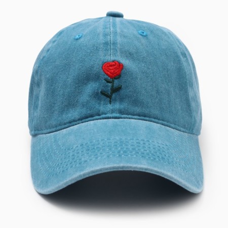 Women's cap "rose" Minaku, col. blue, rr 58-3