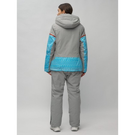 Ski suit female, size 60, blue color-22