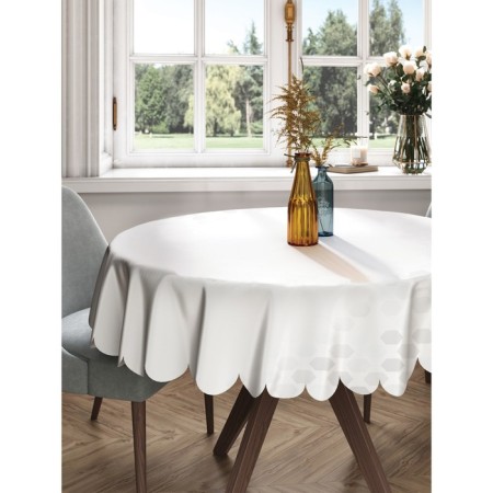 The tablecloth "dazzling strip", round, Saten, d = 150 cm