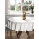 The tablecloth "dazzling strip", round, Saten, d = 150 cm
