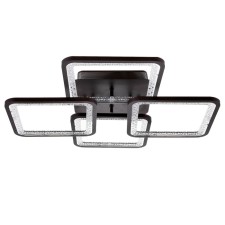 Causteen with PDU 1837/4CF LED 144W 3000-6000k Dimmer Coffee 59x59x11 cm Bayerlux