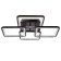 Causteen with PDU 1837/4CF LED 144W 3000-6000k Dimmer Coffee 59x59x11 cm Bayerlux