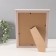 Photo frame plastic 15x20 cm "striped texture" olive, white 18x23 cm
