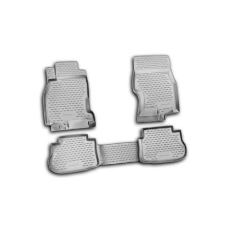 Rugs in the interior Infiniti FX35 2003-2009, 4 pcs. (polyurethane)
