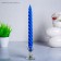 Candles twisted, 2.3x 24.5 cm, 5 hours, 50 g, multi -colored
