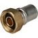 Stout SFP-0016-003420, 3/4 "x 20 mm, with a united nut, brass