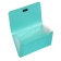 Elastic band A6, 12 departments, patterns, turquoise pastel