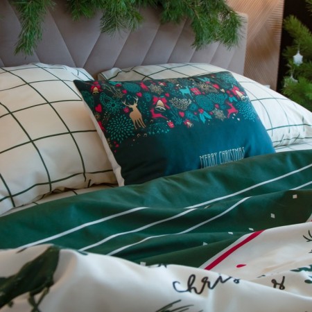Bed linen Ethel duet Magical Christmas 143x215 cm - 2 pcs, 220x240 cm, 70x70 cm -2 pcs-1