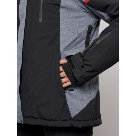 Ski jacket women's, size 54, black color-9