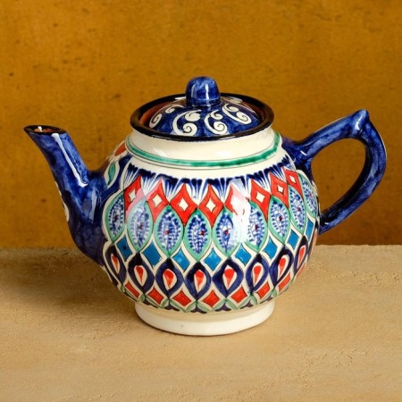 Set Tea Rishtan, 9 objects: kettle 1l., 6 PIAL 9.5cm, candy 23cm, sugarnya 250m-17