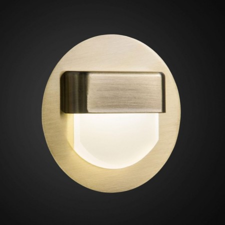 The built -in Citilux “Scully” CLD006R3, 7.7x7.7 cm, 1x1W, LED, brown color-1
