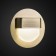 The built -in Citilux “Scully” CLD006R3, 7.7x7.7 cm, 1x1W, LED, brown color