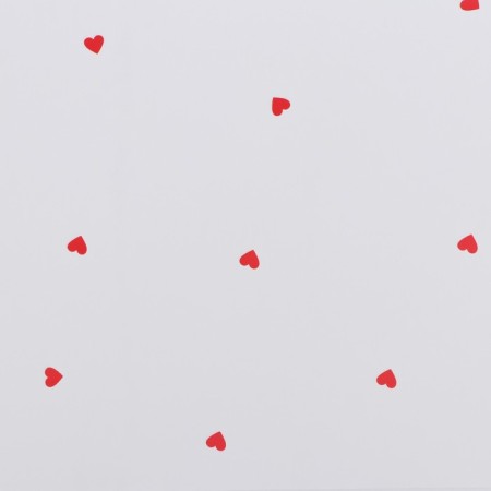 Film in sheets, "hearts", 58 x 58 ± 5% cm-2