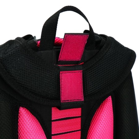 School backpack 38 x 30 x 16 cm, ergonomic back, Stavia "Martian cat", black-8