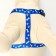 Kapon "Bones and Paws" kit, leash 120 x 1.5 cm, og 30-44 cm, blue