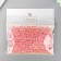 Beads for creativity plastic "Pink mother of pearl" set 20 grams d = 0.4 cm