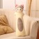 Soft toy "cat", 50 cm, light gray color