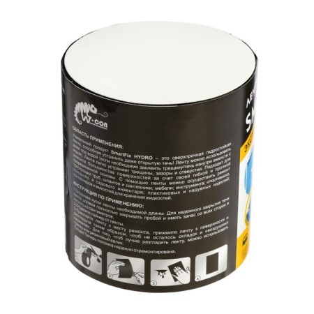 Waterproofing tape W-con Smartfix Hydro, black, 10 x 150 cm-3