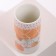 Ceramic "Patterns" glass, 250 ml, white color