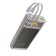 External battery Hoco J104A, 20,000 mAh, 2 Type -C, 1 USB, 1 Micro - USB, 3 A, display, gray