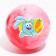 Ball children's mixes "Krosh", 22 cm, 60 g, marble, mix