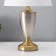 Traffic lamp with lampshade Risalux "Lori", E27, 40 W, Brass, 28 × 28 × 45.5 cm