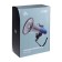 Megaphone Luazon RAD-50, 50 W, range up to 1000 m, siren, gray-blue