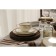 Porcelain dining plate Magistro "Cerera", d = 20.3 cm, white color