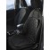 Hapel with heated Airline Eco, 12V, 35 W, 84x42 cm, black