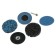A set of tundra circles, stainless steel, 2 coral, petal, grinding, 75 mm