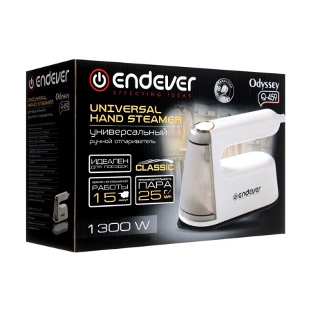 Endever Odyssey Q-459, manual, 1300 watts, 25 g/min, 0.1 l, white-6