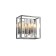 Bra Indigo, 12001/2W Chrome. 2x60W, E14, 240x155x240 mm