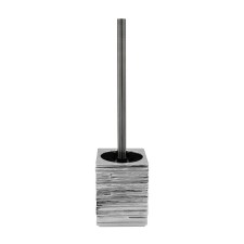 Brick Silver toilet brush, silver