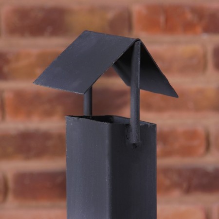 Oven for a cauldron 8 l d = 32 cm, with a chimney, with a door-6