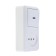 Combined Kuntsevo Block Optima 8061, 1 key, with a socket, white