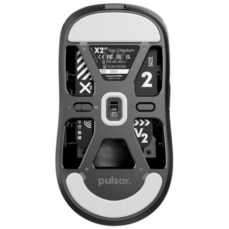 Game mouse Pulsar X2 V2 Wireless Size 2 Black-4