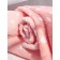 Tainted towel Doris Pink, size 70x130 cm, pink color